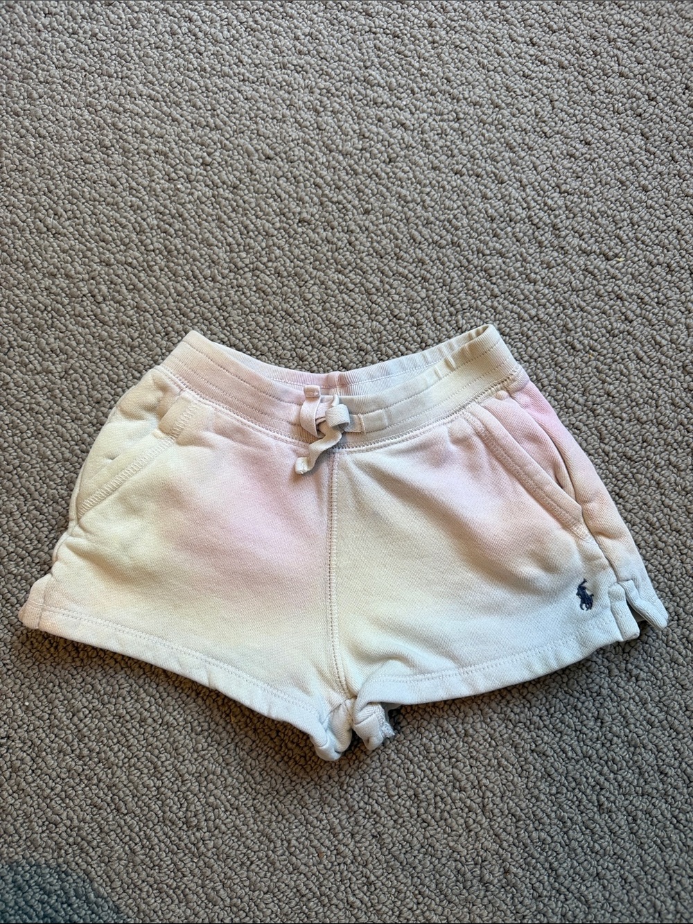 Polo by Ralph Lauren Pastel Tie-Dye Cotton Lounge Shorts